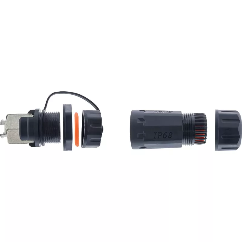 InLine Cat.6A ühenduskomplekt, veekindel IP68, 2x RJ45 emane/emane, 1:1
