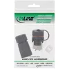 InLine Cat.6A ühenduskomplekt, veekindel IP68, 2x RJ45 emane/emane, 1:1