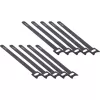 InLine Kaablisidemed takjapaelaga kinnitus 180x12mm 10 tk must