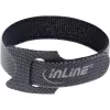 InLine Kaablisidemed takjapaelaga kinnitus 180x12mm 10 tk must