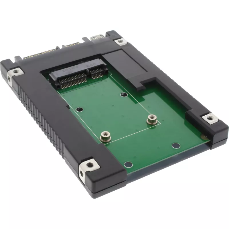 InLine Drive Adapter 2.5 tolli SATA to mSATA SSD 76620B Must