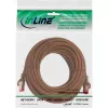 InLine patch-kaabel S/FTP PiMF Cat.6 250MHz PVC vask pruun 20m