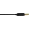 InLine Micro USB 2.0 lame kaabel USB A / Micro-B, must / kuldne, 1 m