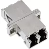 InLine fiiberoptiline adapter, metallist dupleks LC/LC SM keraamilise hülsiga, äärikuga
