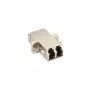 InLine fiiberoptiline adapter metallist dupleks LC/LC MM keraamiline hülss äärikuga 89989M