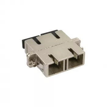 InLine fiiberoptiline metallist adapter duplex SC/SC MM keraamiline hülss äärikuga