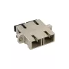 InLine fiiberoptiline metallist adapter duplex SC/SC MM keraamiline hülss äärikuga