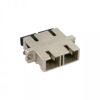 InLine fiiberoptiline metallist adapter duplex SC/SC MM keraamiline hülss äärikuga