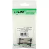 InLine fiiberoptiline metallist adapter duplex SC/SC MM keraamiline hülss äärikuga