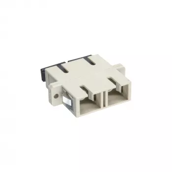 Dupleks fiiberoptiline adapter SC/SC MM keraamilise varrukaga äärikuga InLine 89992A