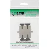 Dupleks fiiberoptiline adapter SC/SC MM keraamilise varrukaga äärikuga InLine 89992A