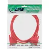 InLine null-modemi kaabel DP9 Pin emane / emane, valatud, punane, 2m