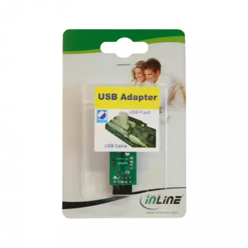 InLine USB 2.0 adapter sisemine 2x USB A-pesa emaplaadi päisesse 33440I