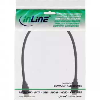 HDMI kaabel High Speed InLine 17601E 1m isane/isane must