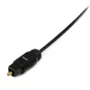 StarTech.com 15 ft Thin Toslink Digital Optical SPDIF Audio kaabel