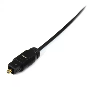 StarTech.com 15 ft Thin Toslink Digital Optical SPDIF Audio kaabel