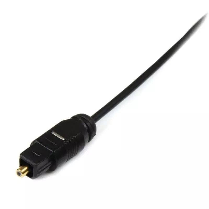 StarTech.com 15 ft Thin Toslink Digital Optical SPDIF Audio kaabel