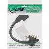 InLine DVI-I adapterkaabel 24+5 DVI emane / emane äärikuga 0,2 m