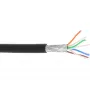 InLine patch-kaabel S/FTP PiMF Cat.6A halogeenivaba 500 MHz must 100 m
