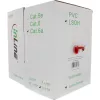 InLine patch-kaabel S/FTP PiMF Cat.6A halogeenivaba 500 MHz punane 100 m