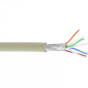 InLine patch-kaabel S/FTP PiMF Cat.6A halogeenivaba 500MHz hall 100m