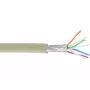 InLine patch-kaabel S/FTP PiMF Cat.6A halogeenivaba 500MHz hall 100m