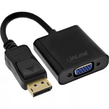 InLine Basic DisplayPort adapterkaabel, DP isane / VGA emane must 0,15 m