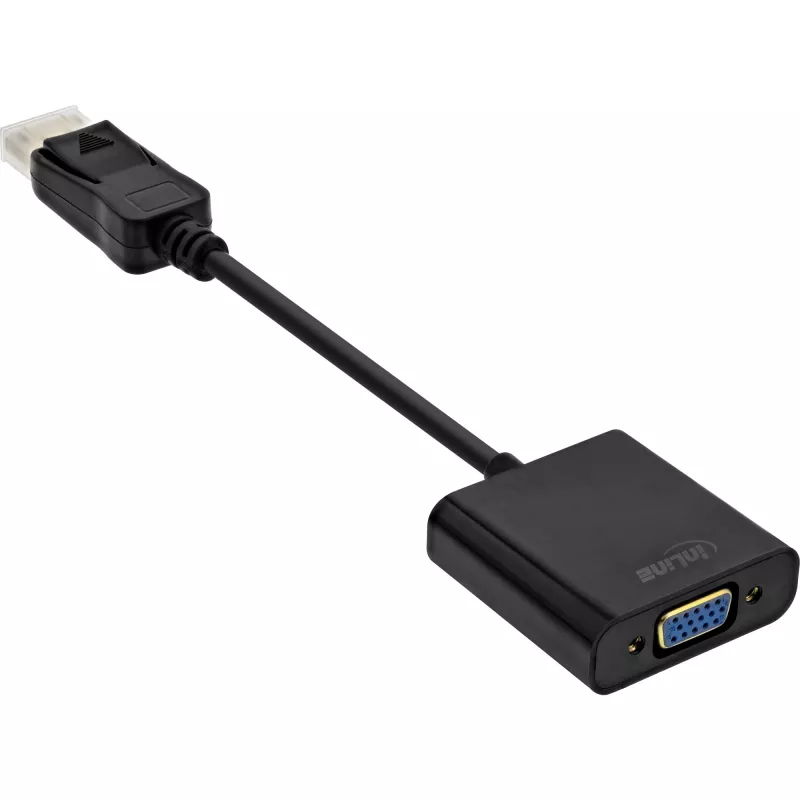 InLine Basic DisplayPort adapterkaabel, DP isane / VGA emane must 0,15 m