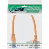 InLine patch-kaabel S/FTP PiMF Cat.6A halogen free 500MHz oranž 0.3m