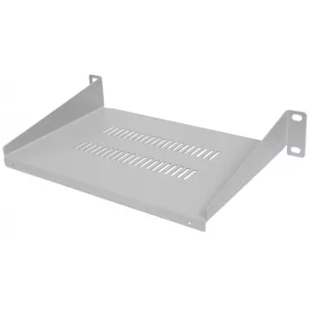 Intellinet 10-tolline konsoolriiul, 1U, riiuli sügavus 150 mm, ventileeritav, max 25 kg, hall, kolmeaastane garantii