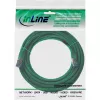 InLine võrgukaabel S/FTP PiMF Cat.6A halogeenivaba 500MHz roheline 15m