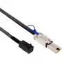 InLine Mini SAS HD kaabel SFF-8643 to SFF-8088 2m