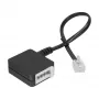 TAE adapterkaabel RJ11 6P4C isane TAE-N emasele InLine 69946