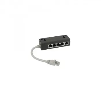 InLine ISDN jaotur 5x RJ45 emane 15cm kaabel terminalresistoritega