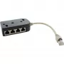 InLine ISDN Splitter 1 -> 8, 0.15m, takistitega
