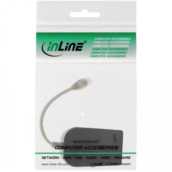 InLine ISDN Splitter 1 -> 8, 0.15m, takistitega