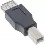 USB 2.0 adapter, A-pistikupesa / B-pistik, InLine 33442