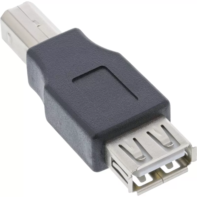 USB 2.0 adapter, A-pistikupesa / B-pistik, InLine 33442