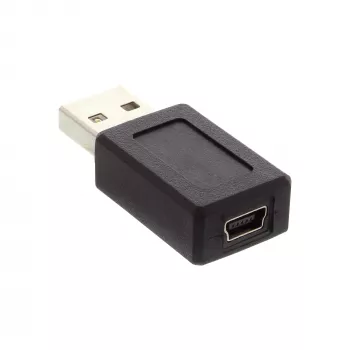 USB 2.0 adapter A-pistik / mini 5 Pin emane InLine 33500A