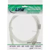 InLine USB 2.0 kaabel A-tüüpi isane / B-tüüpi isane läbipaistev, ferriitsüdamik, 3m