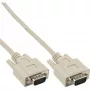 VGA kaabel 15HD isane / isane beež 3m InLine 17712A
