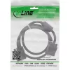 InLine S-VGA pikenduskaabel 15HD isane / emane must 0,3 m