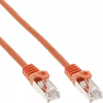 InLine paikemiskaabel SF/UTP Cat.5e oranž 0,25m