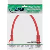 InLine patch-kaabel F/UTP Cat.5e punane 0,3 m