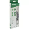InLine Micro-USB 2.0 kaabel, USB tüüp A / Micro B M/M, must/alu, painduv, 5 m