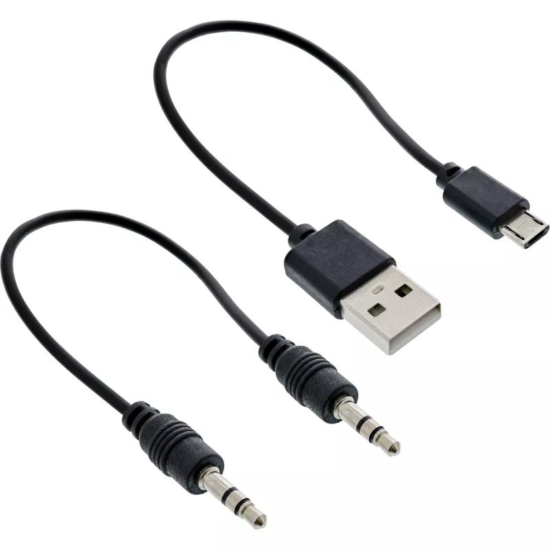 InLine konverterkaabel HDMI-VGA-le koos heliga, aktiivne videokonverter, must
