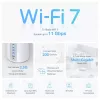 Mesh-süsteem TP-Link Deco BE65 Kolmriba 2.4 GHz 5 GHz 6 GHz Wi-Fi 7