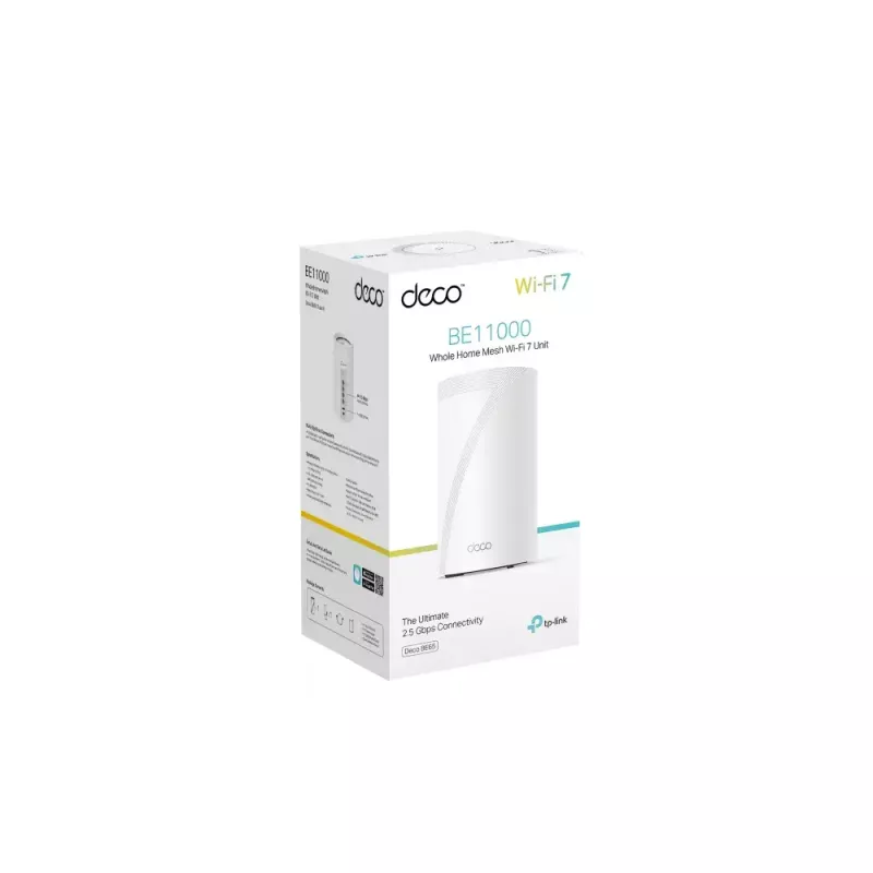 Mesh-süsteem TP-Link Deco BE65 Kolmriba 2.4 GHz 5 GHz 6 GHz Wi-Fi 7
