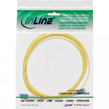 InLine fiiberoptiline duplekskaabel LC/LC 9/125µm OS2 5m