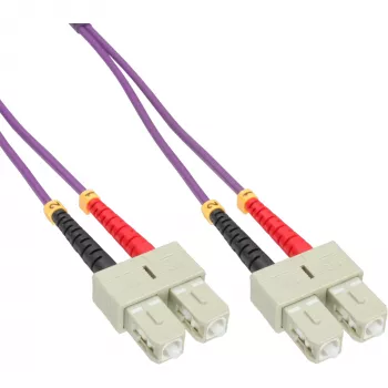 Fiber Optical Duplex kaabel SC/SC InLine 83515P 15m OM4 50/125µm